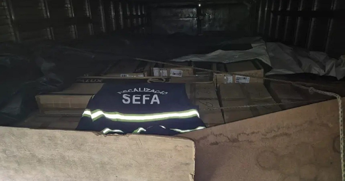 Sefa apreende R$ 298 mil em materiais elétricos com destino a Óbidos, Pará